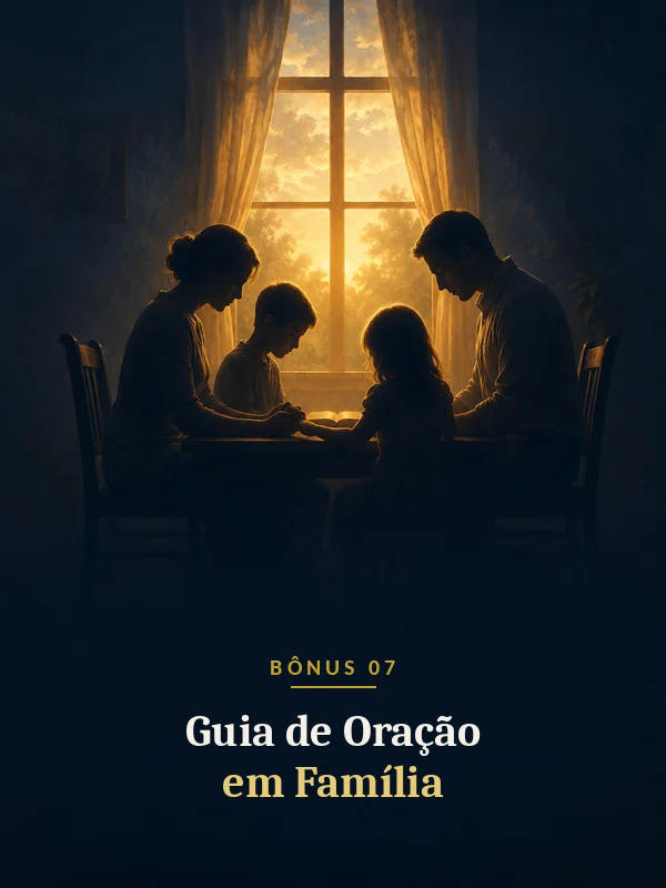 Capa: Oração em Família
